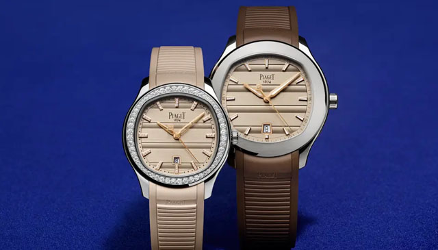 PIAGET伯爵Polo Date 150周年纪念版腕表，臻作成双，献礼华诞