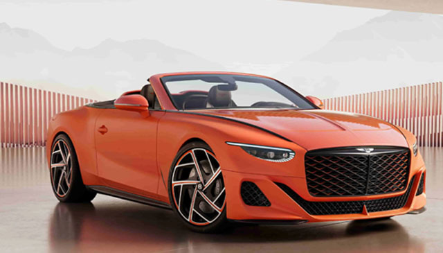 全球限量16台 宾利Batur敞篷版官图发布